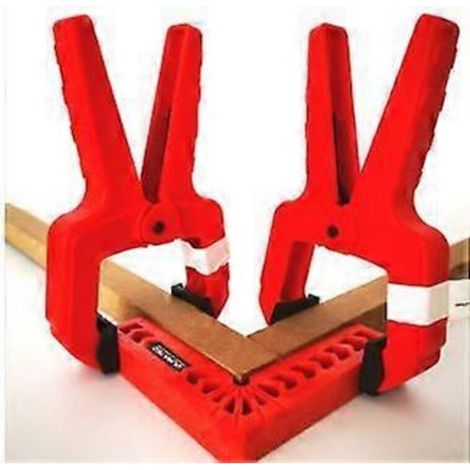 Set aus 8 Hochleistungs-Federspannzangen – starke Spannkraft, erweiterter Spannbereich, ideal zum Kleben, mit verstellbaren und geriffelten Backen