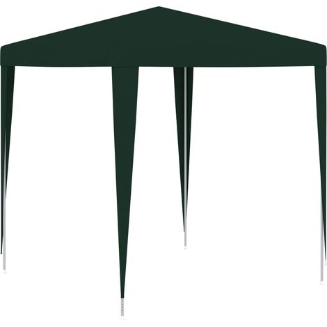 Tente de réception Barnum, Chapiteau de jardin professionnelle 2x2 m Vert vidaXL (1/7)