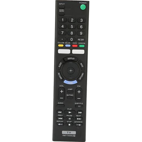 Télécommande TV de remplacement pour KD-55X720E, KD-49X720E, KD-43X720E, KD-49X700E, KD-43X700E, KD-55X700E (1/5)