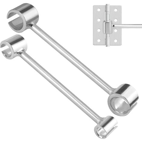 2 Pièces Outil de Réglage de Charnière de Porte, Cle de Reglage Gond Porte (1/5)