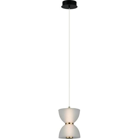 Lampe suspendue LED 8W TICA PND839491BK Italux