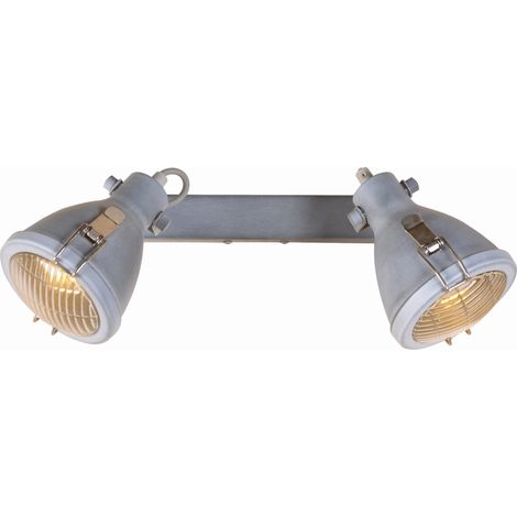 Applique Candellux Crodo 92-71118 grigio 2xE14 metallo