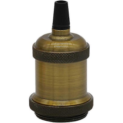 Pied de lampe vintage, tête de lampe, lumière colorée, douille en aluminium D (1/5)