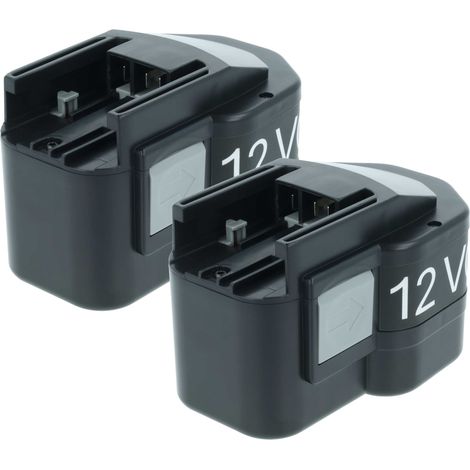vhbw 2x Akku kompatibel mit Fromm Umreifungsgerät P320 Werkzeug (1500 mAh, NiMH, 12 V)