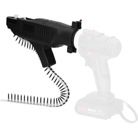 Perceuse électrique automatique au Lithium, convertisseur de Machine à vis à chaîne, agrafe sans fil, cloueur Rechargeable, outil de Conversion d'agrafeuse pour le travail du bois Portable (1/5)