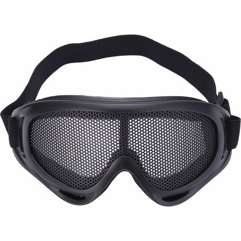 Lunettes de Protection Anti-Buée X400 avec Ventilation en Métal pour Motocyclistes (1/5)