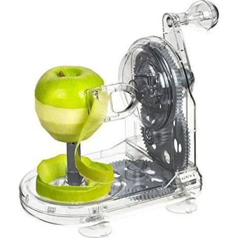 éplucheur à pommes lurchi apfelschäler lame inox pied ventouse