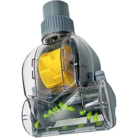 Brosse À Turbine - Pour Aspirateur Domestique - Diamètre Intérieur Du Manche 32 À 35 Mm - Pour Tapis Moquettes Et Tissus D'ameublement - 4 Pièces (1/5)