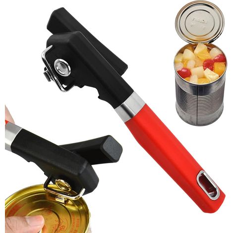 Ouvre Boîte Cuisine Poignées Ergonomiques Molette Coupe Retire (1/5)