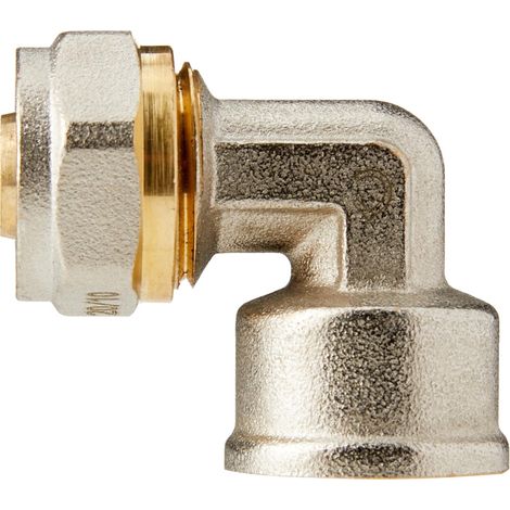 SOMATHERM FOR YOU - / 3764-16-15 - gomito a compressione per tubo Ø16 multistrato - Femmina 15/21 (1/2 '') (1/3)