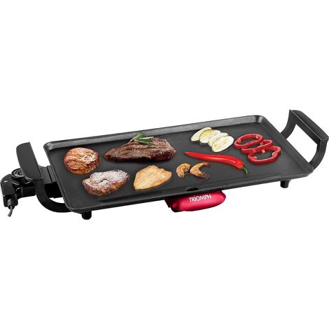 Plancha Electrique - Triomph ETF2134 - Puissance 2000W - Surface de cuisson 46 x 26 cm (1/4)