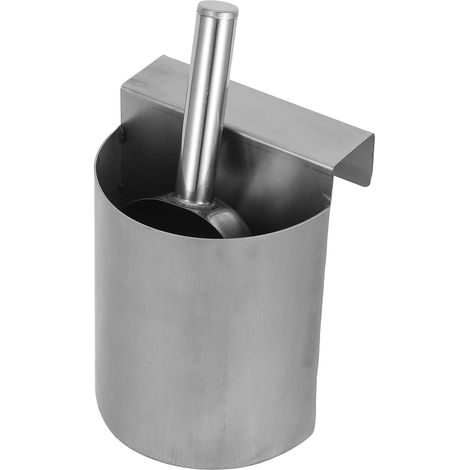 Support suspendu pour cuillère à glaçons et spatule - Rangement pour cuillère à glaçons et spatule - Repose- pour farine, céréales, bonbons - Rangement de cuisine 23 cm / 9 pouces (1/5)