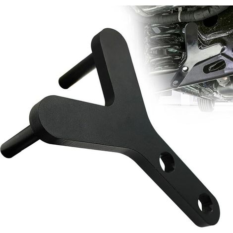 Outil de démontage de bras de suspension pour bras de suspension inférieur et joint à rotule, avec texture antidérapante, extracteur de rotule, outil de levier pour bras de suspension inférieur (1/4)