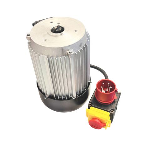 Ersatzmotor Industriemotor 400V 12A 3,5kW + KEDU KOA7 Schalter mit Not/Aus Funktion Elektromotor