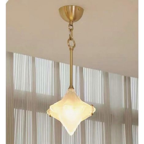 Suspension en forme d'étoile LOLLANDA, lampe d'ambiance nordique, suspension pour chambre à coucher (ampoule non incluse) (1/5)