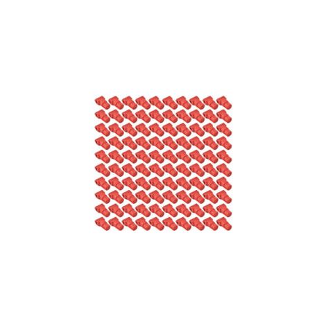 Eosnow Crochet antivol pour téléphone portable, 100 pièces, serrure pour marchandises de magasin de détail, rouge (6MM) (1/4)