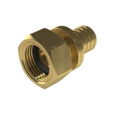 Media unión de latón con junta plana GW ultraLINE - 16 G1/2"
