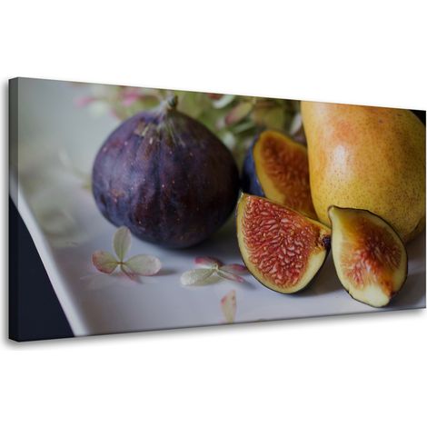 Leinwanddruck „Küchenobst Feigen“ 80 x 40 cm