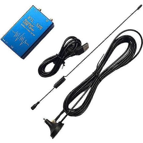 Récepteur sans fil USB XR-105 RTL-SDR 100 kHz - 1,7 GHz, tuner UV USB complet, R820T+8232, radioamateur KNS (1/5)