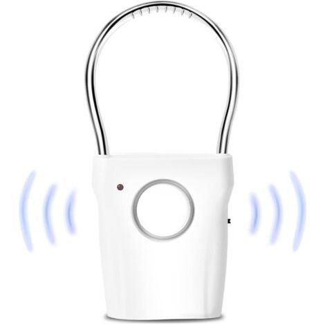 BUNTHAUS Alarme de Porte et Fenêtre,Alarme de poignée de Porte,Alarmes de Sécurité Domestique sans Fil avec Sonnette de Porte, Alarmes Porte et Fenêtre sans Fil, Sirène 120dB (1/5)