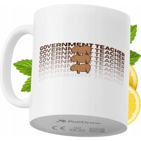 Lustige Kaffeetasse mit witzigem Textdesign für Lehrer im öffentlichen Dienst – ideal für Geburtstage, Namenstage, Feiertage und besondere Anlässe. Hochwertige Tasse für Zuhause, Büro und Arbeit. Farb