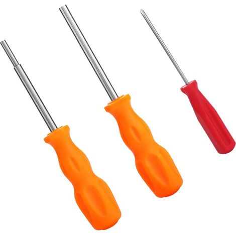 Gamebit 3-teiliges Sicherheitsschraubendreher-Set – 3,8 mm und 4,5 mm – Sicherheitsschraubendreher und 2,5-mm-Schraubendreher – Für Super Nintendo-, SNES- und N64-Spielmodule (1/4)