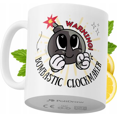 Lustige Kaffeetasse mit witzigem Textdesign für Uhrmacher – ideal für Geburtstage, Namenstage und Feiertage. Hochwertige Tasse für besondere Anlässe, ob zu Hause, im Büro oder bei der Arbeit. Farbe: W