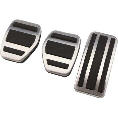Accessoires de pédales de voiture compatibles avec C3, C4, 3, 4, 6, DS3, DS4, DS6, 207, 301, 307, 208, 2008, 308, 408 (pédale d'embrayage) (couleur : 3 pièces) (1/3)