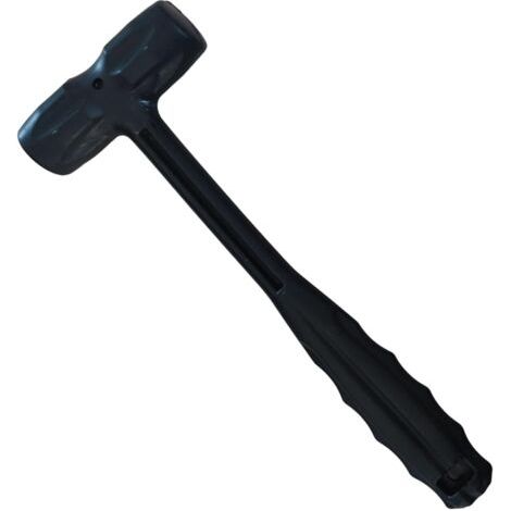 Marteau Maillet En Caoutchouc – Marteau Lisse Double Face Maillet De Sol Confortable Avec Poignée Antidérapante, Marteau De Montage De Meubles, Petit Maillet En Caoutchouc Pour Le Travail Du B (1/5)