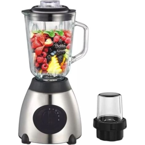FRULLATORE A BROCCA ELETTRICO MIXER PER VERDURA FRUTTA SUCCHI CUBETTI GHIACCIO (1/4)
