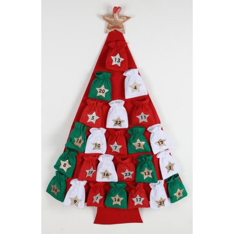 Adventskalender Weihnachtsbaum Weihnachtskalender Weihnachtsdeko Kalender (1/2)