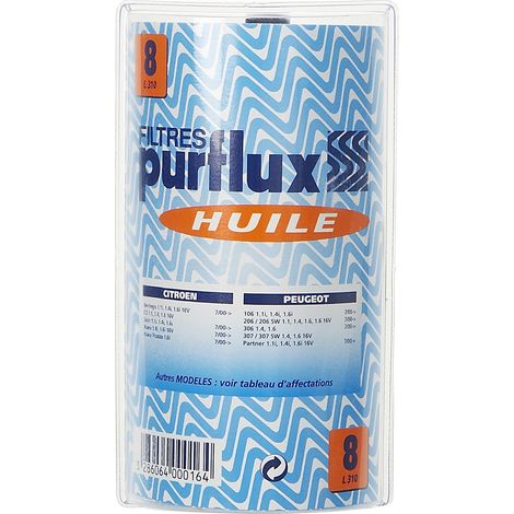 PURFLUX Filtre Huile No 8 L310A (1/2)