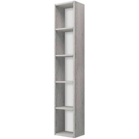 COLONNA BAGNO SOSPESA A GIORNO MOD. STILE H. 160 CM Misura: Bianco Lucido