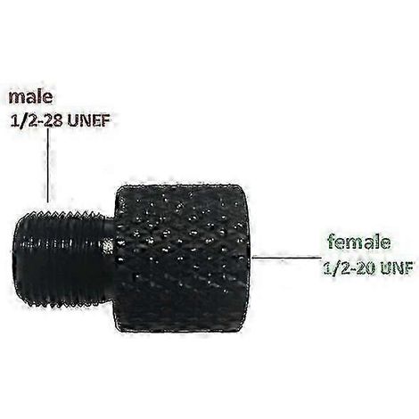 Adaptateur fileté femelle 1/2-20 UNF vers mâle 1/2-28 UNEF 0018 (1/2)