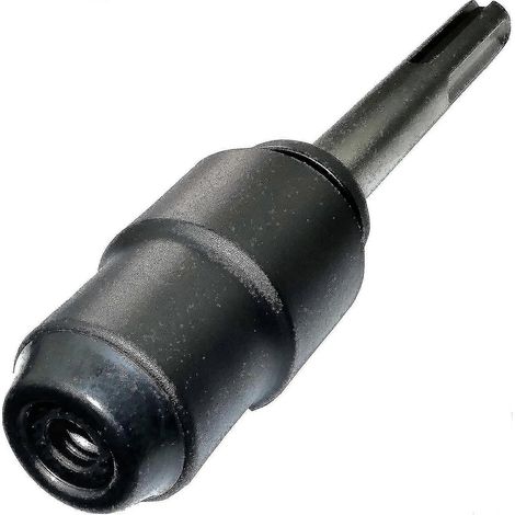 Adaptateur convertisseur SDS-MAX vers SDS-PLUS avec mandrin - Douille de couplage pour perceuse à percussion / marteau perforateur - burin / foret / mèche - Acier Cr-V (1/5)