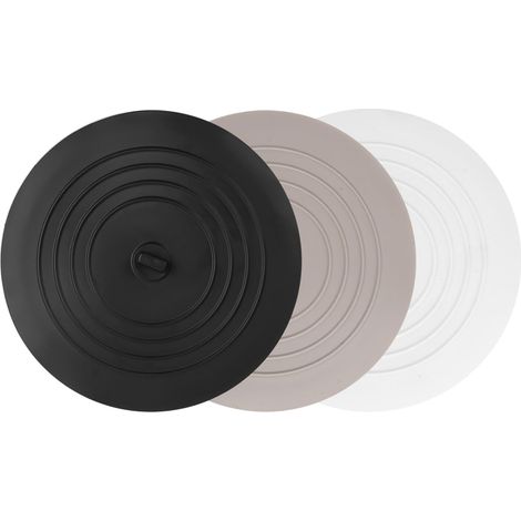 3 PièCes Bouchon Baignoire Silicone, Bouchon Evier Cuisine,Bouchon Baignoire Universel, Bouchon Evier,Bouchon De Vidange, pour éVier De Salle De Bain Cuisine 3 Couleurs (1/5)