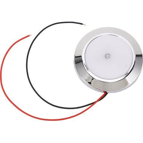 2,8-Zoll-RV-Kuppelleuchte, 12 V DC, LED-Innenraumleuchte mit Ein-/Ausschalter und Berührungsfunktion für Wohnmobile und Yachten (1/5)