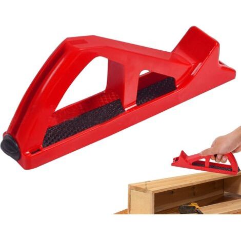 QORVA-Raboteuse pour plaques de plâtre, raboteuse manuelle pour découpe bords de cloison sèche, outil de rabotage portatif pour la finition de la sculpture en céramique et de l'argile