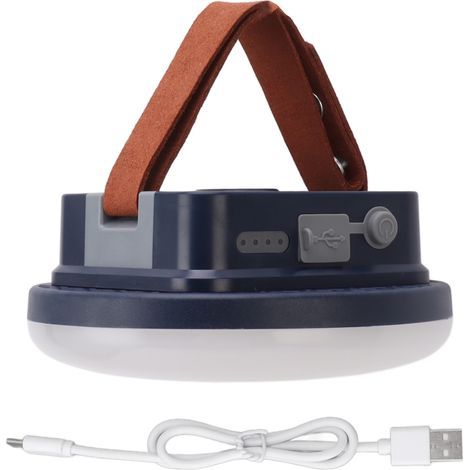 IP55 Waterproof Magnetic Tent Light, 1600 lm, 8400 mAh, Dimmable, Bi-color, Emergency Camping Lantern (1/5)
