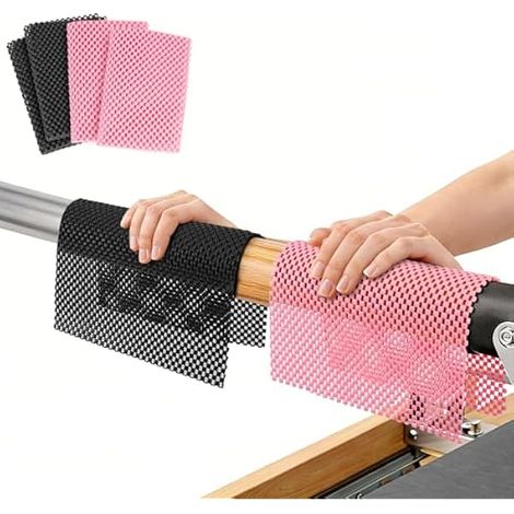 Grip Pad Pilates - Tapis Antidérapant Pour Lit Cadillac Et Reformeur - Barre Pull-Up Matériel De Gym - 4 Pièces