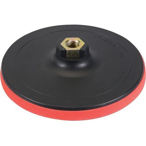 Piastra di supporto rigida da 150x10 mm con filettatura M14 per smerigliatrice angolare (1/3)