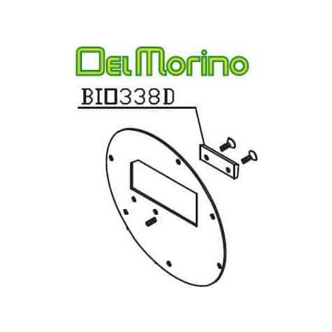 Gegenmesser für Delmorino Pugio BIO338D Häcksler