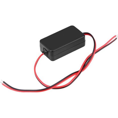 Filtre redresseur 12V DC Redresseur de Filtre Condensateur de Relais de Puissance de Caméra Recul de Voiture auto phares (1/4)