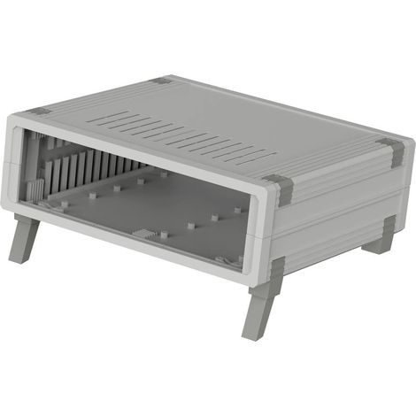 Bopla UM 52011 L-SET Contenitore da banco (L x A x P) 223 x 72 x 199 mm Plastica Grigio chiaro, Grigio agata 1 pz. (1/5)