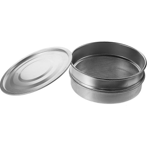 Ensemble de germoirs en acier inoxydable pour le jardinage, avec plateaux à mailles fines, couleur argent, 1 ensemble