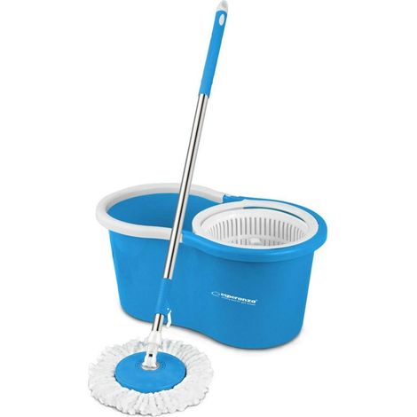 Esperanza EHS005 Mop Blau und Weiß Effektive Reinigung