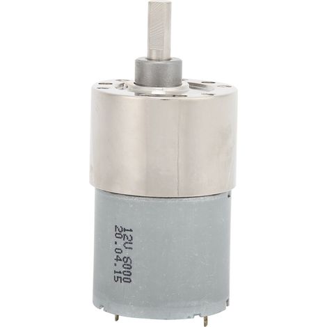 Gleichstrom-Getriebemotor, niedrige Drehzahl, großer Torsions-Permanentmagnet, 12 V, XD37GB3530, Halterungsregler (200 U/min) (1/5)