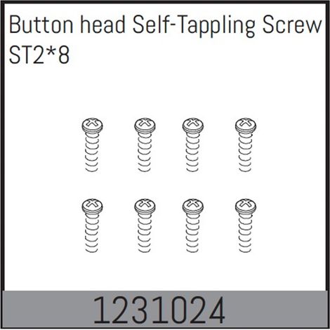 Button Head Screws M2X8 8