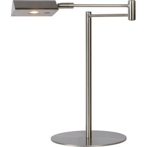 Lampe de bureau Lucide Nuvola LED 9W 3000K chrome IP20 (1/2)
