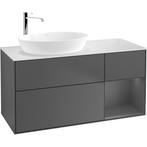 Villeroy & Boch F931GKGK Meuble sous-lavabo Finion F93 (1/2)